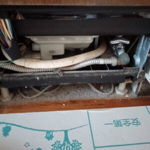 45cmフロントオープン食洗をスライドオープン食洗機に取替　既存設備